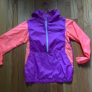 Girls Columbia Wind Breaker